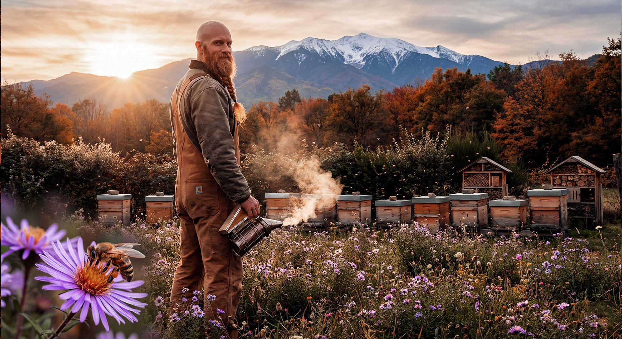 Apiculteur Pyrénées Orientales miel
