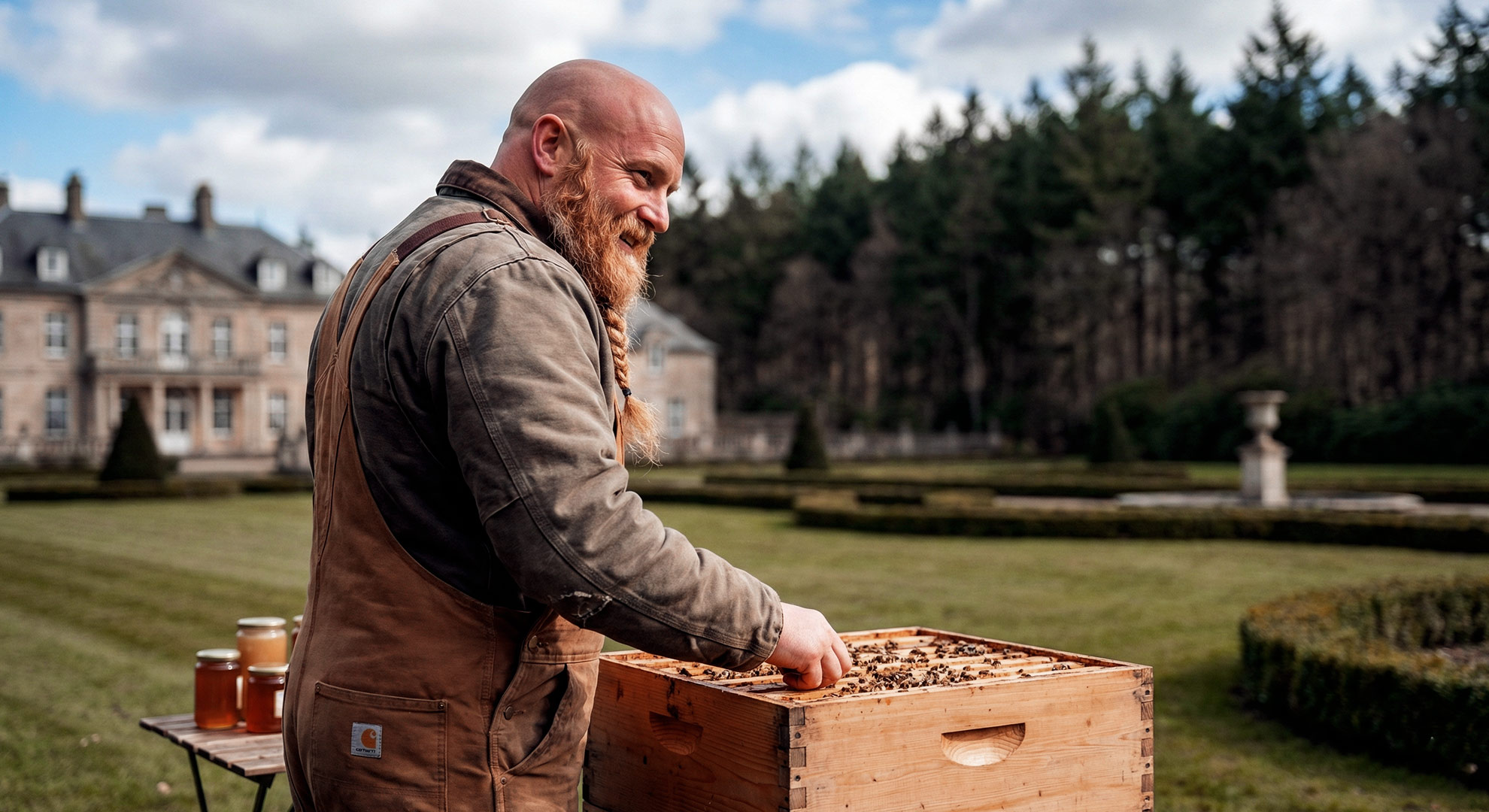 location ruche jardin potager Apiculteur